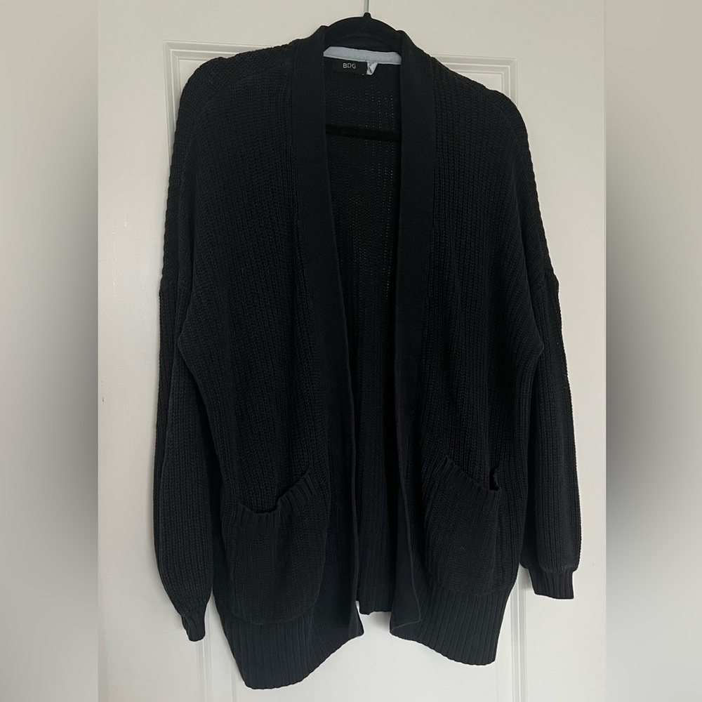 BDG Black Cardigan Sz M